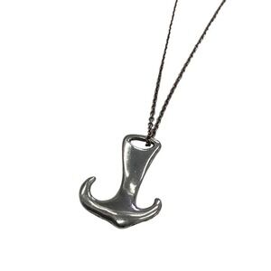 TIFFANY Co Anchor Necklace Choker Pendant Sterling Silver some